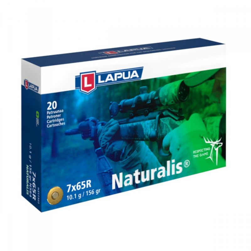 Náboj Lapua 7x65R NATURALIS, N564, Solid, 10,10g, 155gr